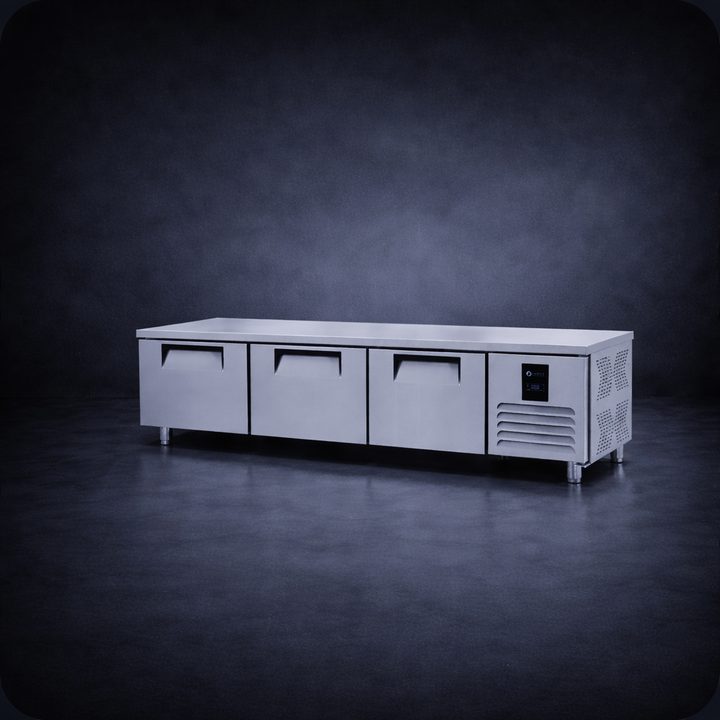 ICEINOX chef base refrigerator, low drawer unit for cooking equipment
